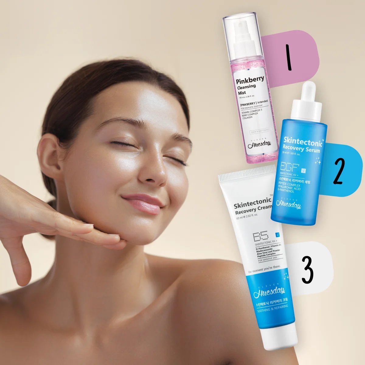 Rutina de seara „Minimalist recovery”, Eleven Huesday