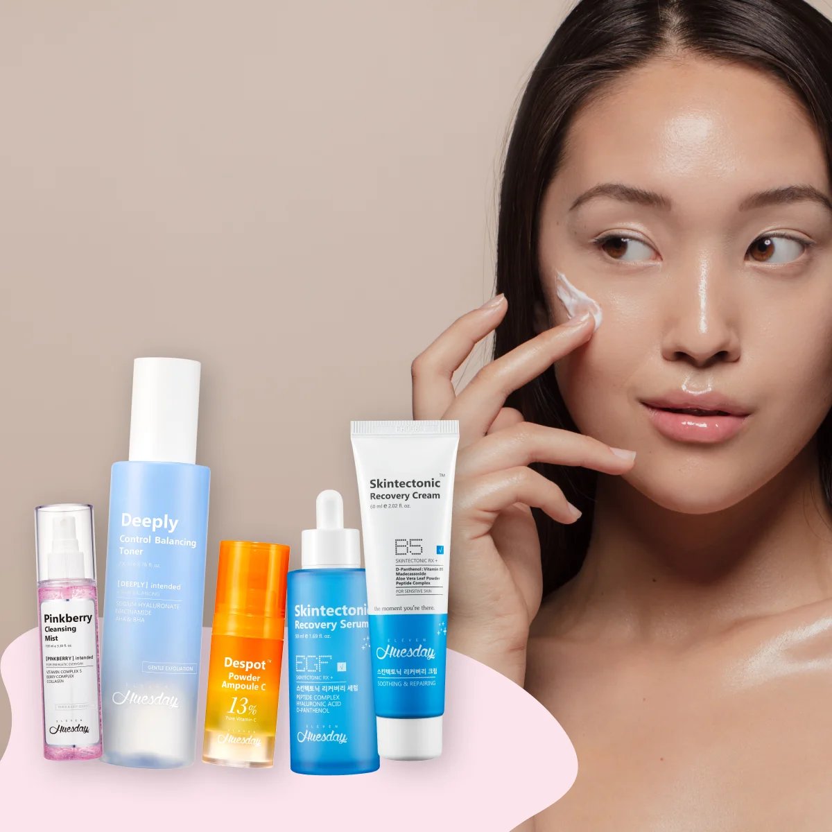 Rutină seară „Night repair boost”, Eleven Huesday