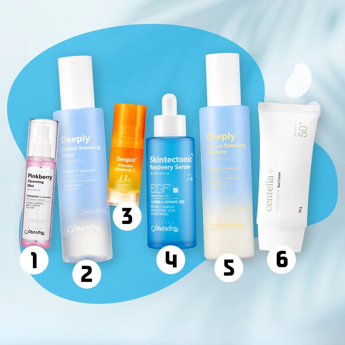 Rutina de dimineață Eleven Huesday "Balance & Bright" pentru ten mixt sau problematic 1 Rutina pentru dimineata Balance Bright de la Eleven Huesday