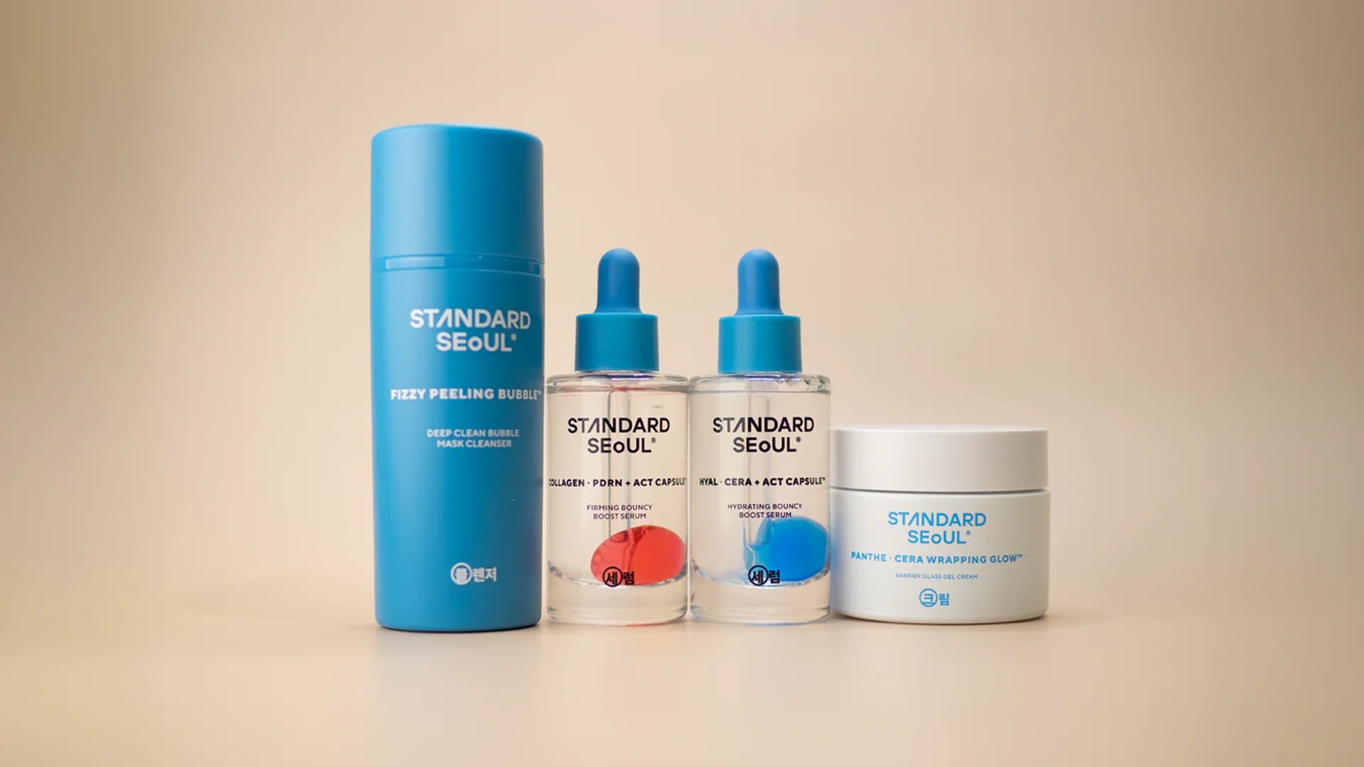 rutina pentru seară cu produse Standard Seoul