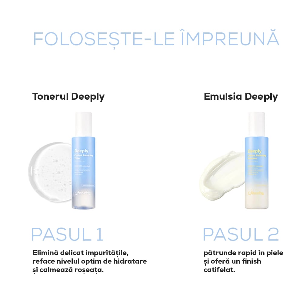 Deeply Balance Duo Set - Echilibru și calmare pentru tenul tău - imagine 2