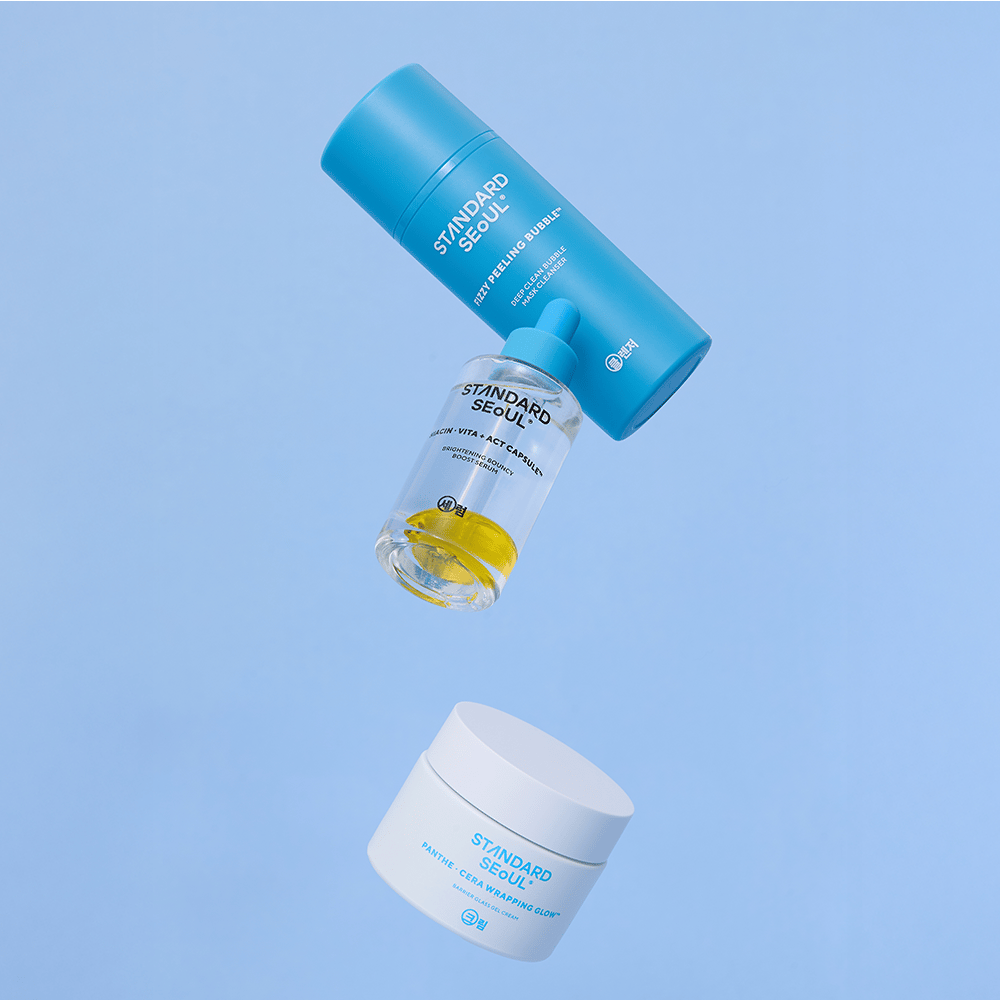 Seoul Bright Glow Set - Strălucire și uniformizare în 3 pași - imagine 2
