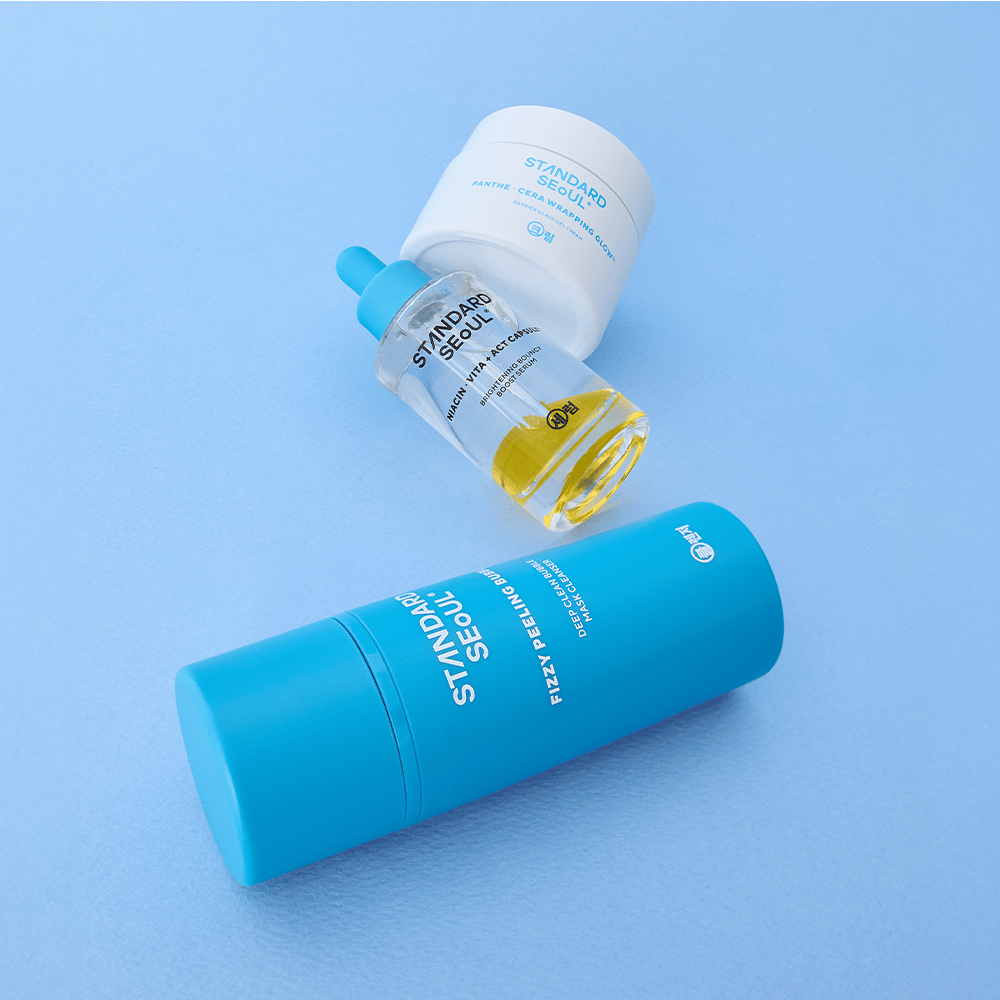 Seoul Bright Glow Set - Strălucire și uniformizare în 3 pași - imagine 3