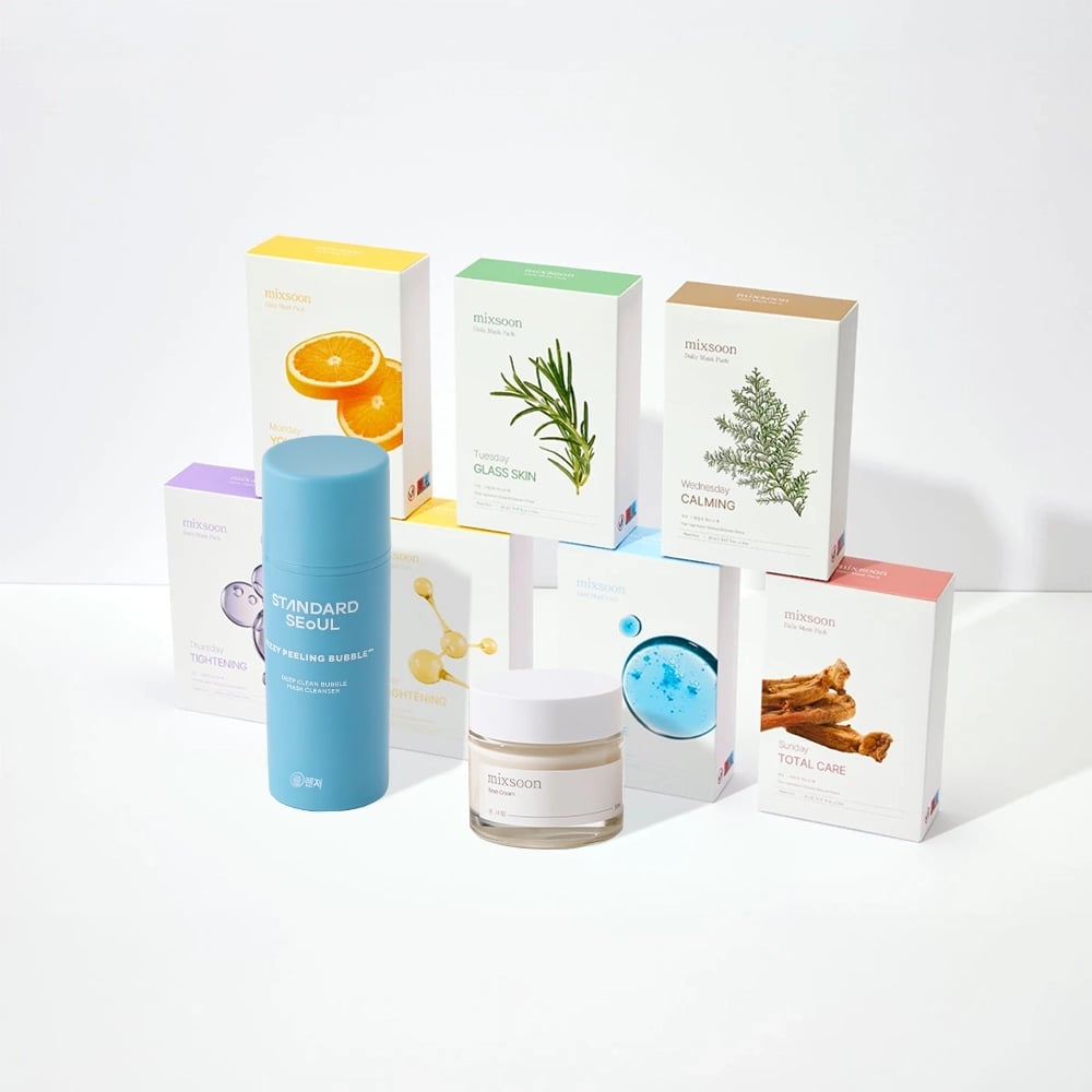 Weekly Glow Therapy Set - 7 zile de luminozitate și hidratare intensă