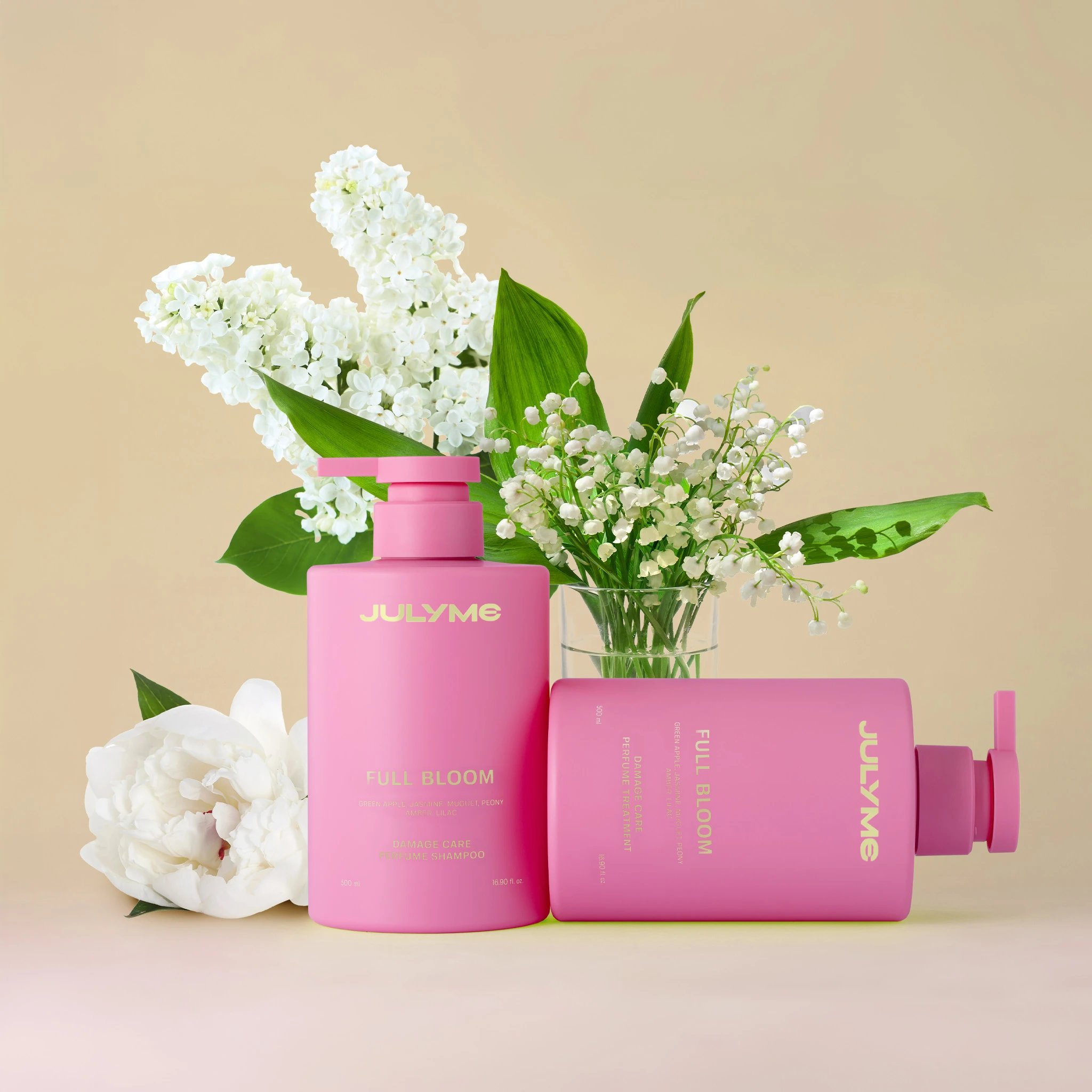 Șampon reparator + Balsam reparator cu parfum Full Bloom - imagine 3