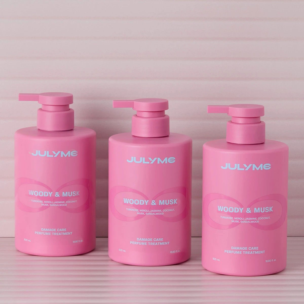 Șampon reparator cu parfum Woody & Musk, JULYME Damage Care Perfume Shampoo, 500 ml - imagine 3