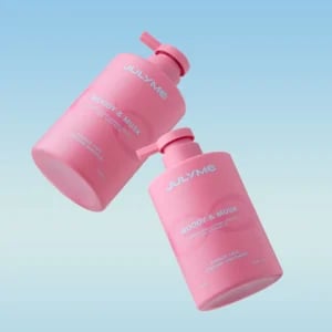 Șampon reparator + Balsam reparator cu parfum Woody & Musk