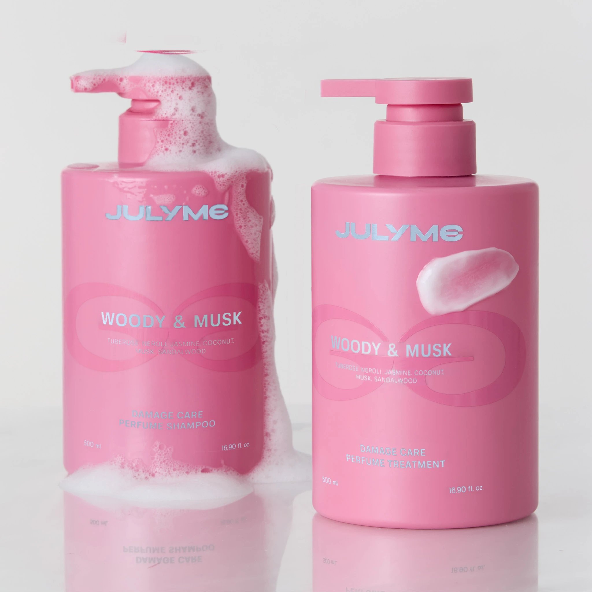 Șampon reparator + Balsam reparator cu parfum Woody & Musk - imagine 3