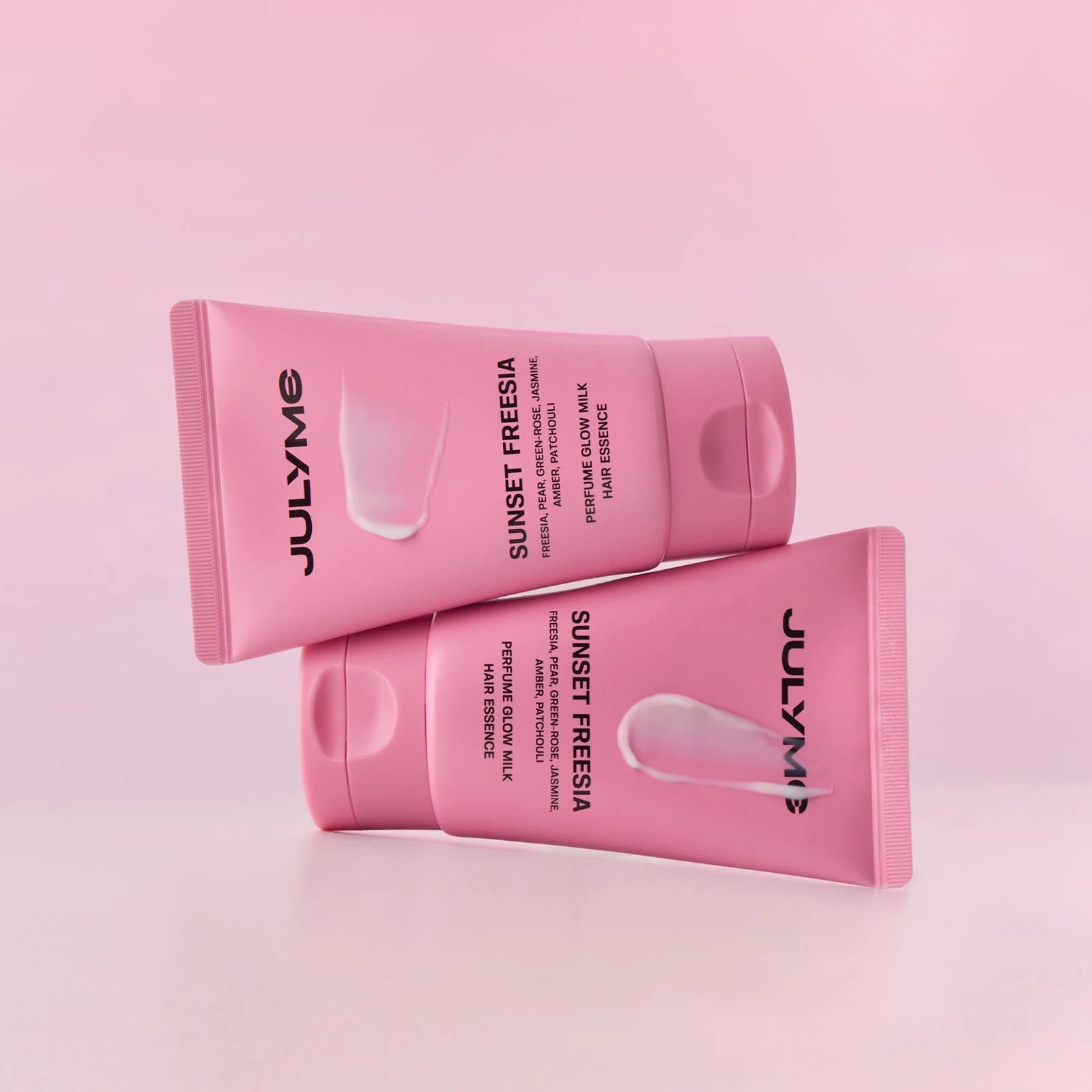 Esență pentru par tip hair milk cu parfum Sunset Freesia, JULYME Perfume Glow Milk Hair Essence, 80 ml - imagine 2