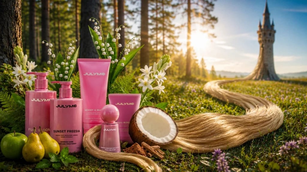 JULYME la K Glow — îngrijire Coreeană pentru părul deteriorat 2 produse julyme la kglow blog