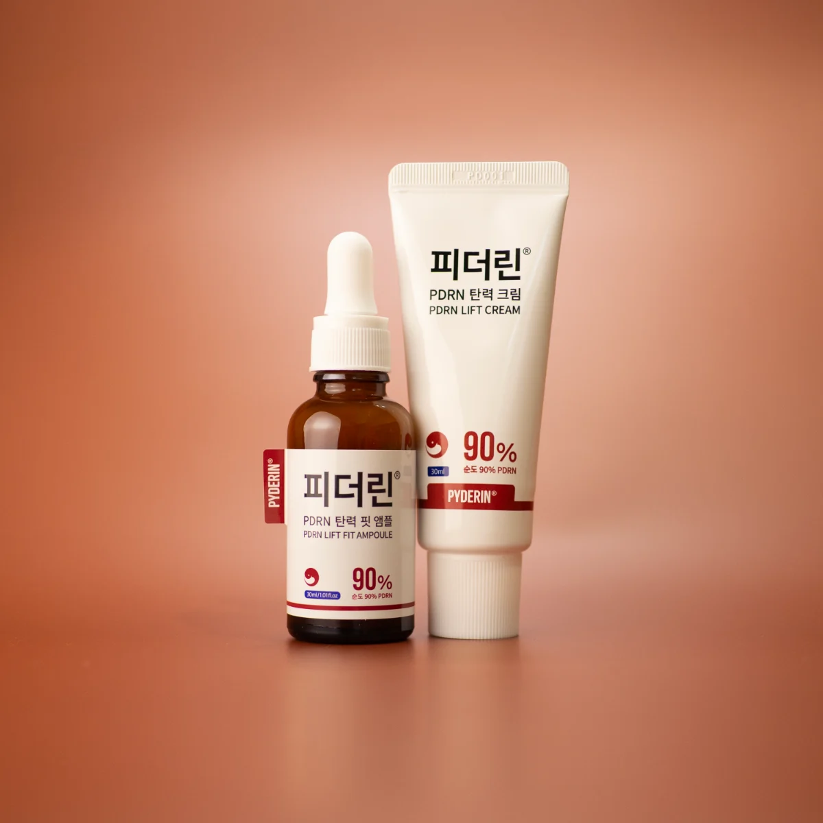 rutina pyderin cu serum și crema